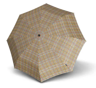 Produktbild von Knirps T.200 Medium Duomatic Check Beige