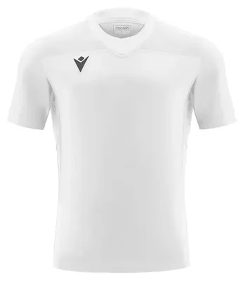 Image de T-shirt à manches courtes Macron Peridot, blanc, taille XL, homme, blanc, taille XL