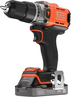 Immagine prodotto di Black&Decker Akku-Schlagbohrschr. 18V 2x2Ah, Kof BCD383D2XK
