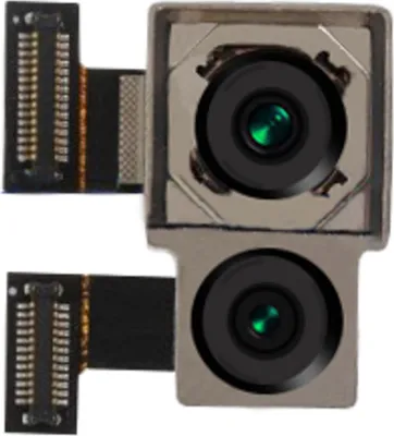 Produktbild von Clappio, Ersatzteil Rückkamera Modul + Flexkabel für Xiaomi Redmi Note 7, Schwarz