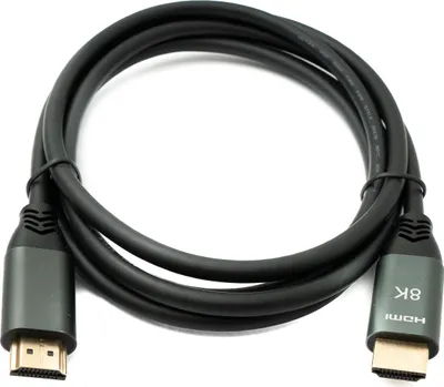 Immagine prodotto di SYSTEM-S Cavo HDMI 2.1 2 m 8K Ultra HD standard da spina a spina UHD in nero