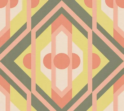 Obrázek produktu pro Vliesová tapeta 39531-3 Retro Chic Ornament zelená