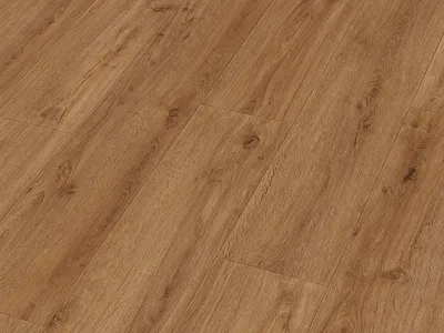 Produktbild von Meister | 1,982 m² | Braun 220x9mm Designboden Landhausdiele Golden Oak DD 600 S, PVC frei, Klicksystem, Kork Trittschalldämmung, V Fuge, Nutzungsklasse 23 33, für Fussbodenheizung