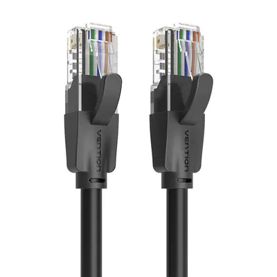 Produktbild von Vention IBEBV, 40 m, Cat6, U/UTP (UTP), RJ-45, RJ-45, Schwarz