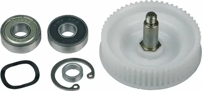 Produktbild von easyPART passend für 10027091 EUROPART wie Vorwerk Lagersatz Antrieb Lager Zahnrad Ritzel Zahnriemenscheibe Kugellager Thermomix® TM21 Küchenmaschine Küchenautomat