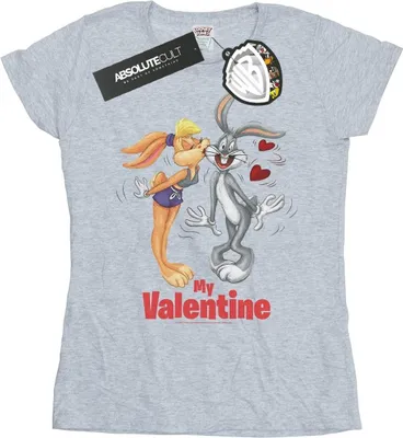 Produktbild von Looney Tunes - "Valentine's Day" T-Shirt für Damen BI27377 (M) (Grau)