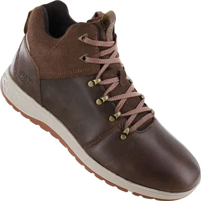 Imagen del producto de CAT Caterpillar ZEKE Hiker - Zapatos para hombre, tipo zapatillas y botas, de cuero, color marrón, modelo P725428, talla 41.5 (UE), 7.5 (Reino Unido)