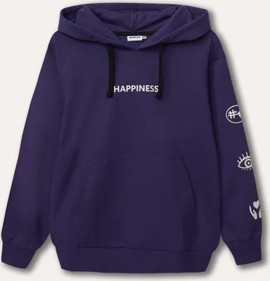 Produktbild von Mädchen-Hoodie Happiness - Lila - 146