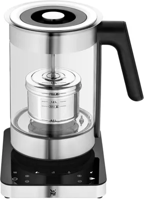 Produktbild von 3in1 Glas-Wasserkocher 1,6 l, 360° Grad Ausgießfunktion, Teekocher, Babynahrung-Erwärmer, Multierhitzer, Joghurtbereiter, Temperatureinstellung