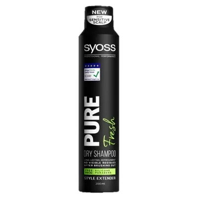 Zdjęcie produktu dla Syoss Pure Fresh Suchy Szampon Do Wosw 200 Ml