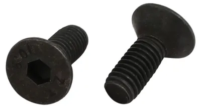 Produktbild von 4 Stš¹ck Senkkopfschrauben Linksgewinde Schraube M6x16mm Flach Senkkopf Innensechskant DIN7991