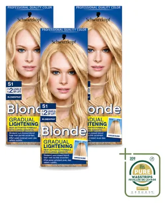 Productafbeelding van 3 x Schwarzkopf Blonde Super S1 blondspray - voorraadverpakking - 3 stuks