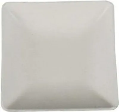 Produktbild von Papstar Fingerfood - Teller, Zuckerrohr "pure" eckig 6,5 cm x 6,5 cm weiß, 10 x 50 Stück