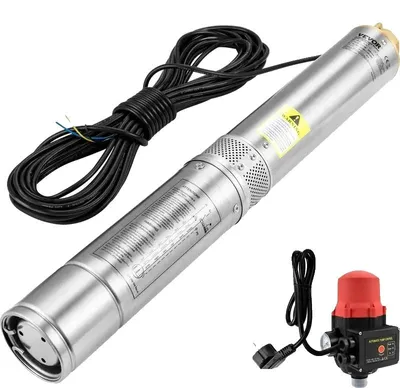 Productafbeelding van Dompelpomp, 750W, capaciteit van 105 liter per minuut, zilverkleurig