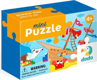 Produktbild von DODO Puzzle Život v moři 35 dílků