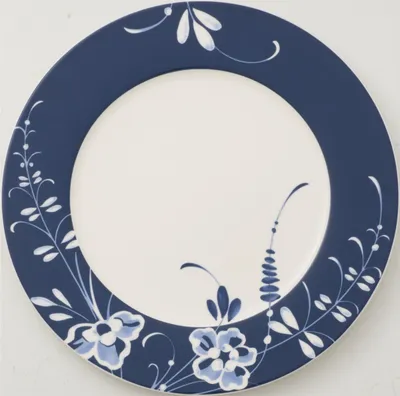Zdjęcie produktu dla Villeroy & Boch 1042072680, Podstawka, Porcelana, Niebieski, Biały, Okrągły, 30 cm, 840 g