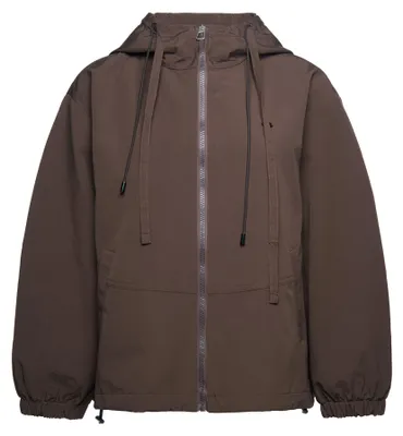 Produktbild von Damen Jacke aus 60% Baumwolle und 40% Polyester, in Braun, Größe M