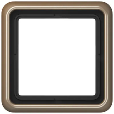 Produktbild von JG Rahmen 1fach CD581GB gold-bronze