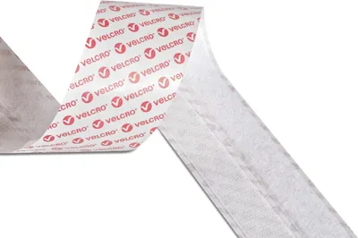 Image de VELCRO® Bande Velcro Adhésif, Crochet & Boucle 20mm x 5m Blanc