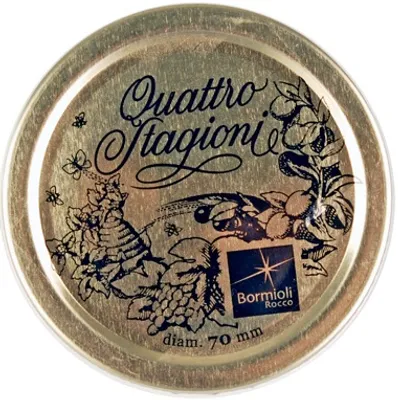 Obrázok produktu pre Bormioli Rocco 8001023945684, Zaváracie viečko, Viacfarebný, 2 kusov, 7 cm, 20 g, PE sáčok