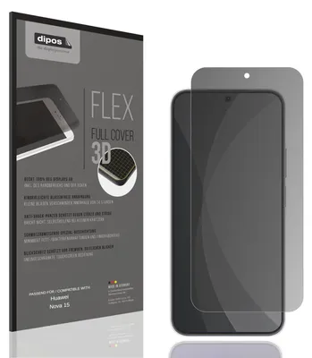 Produktbild von Full Cover Privacy Blickschutzfolie für Huawei Nova 15 Folie Anti-Shock