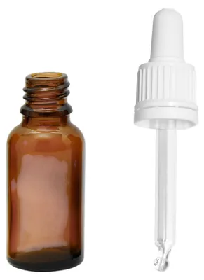 Produktbild von 20ml Apothekerflaschen mit Tropfer, Schrauber, Pipetten, Vereinzler, 1 Stk., Pipette