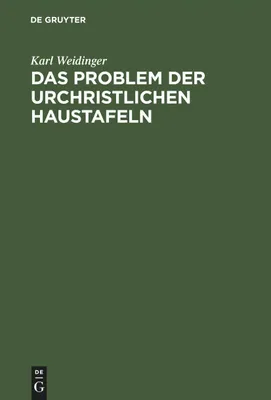 Produktbild von Das Problem der Urchristlichen Haustafeln