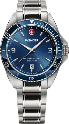 Produktbild von Wenger 01.2031.103 Herrenuhr Ececutive 40mm 20ATM