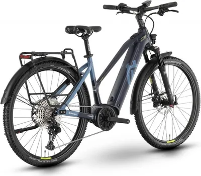 Produktbild von Husqvarna Crosser 2 Trapez E-Bike dunkelblau