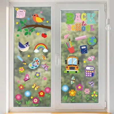 Produktbild von Selbstklebende Schultafersatz für 9 Stück, Selbstklebend, Klassenzimmer, Schlafzimmer, Wohnzimmer, Laden
