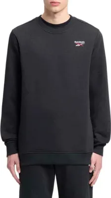 Produktbild von Reebok Classics Identity Small Logo Sweatshirt Schwarz L Herren Schwarz L
