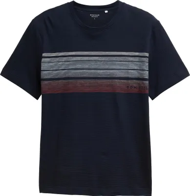 Produktbild von Tom Tailor Jersey T-Shirt mit Streifen-Print