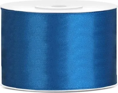 Immagine prodotto di Wstążka satynowa 50mm/25 m Niebieska Party Deco