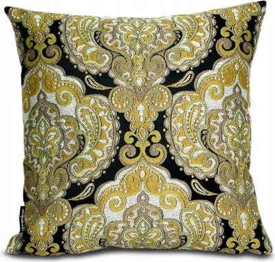 Zdjęcie produktu dla Geronimo | Poduszka dekoracyjna – kolorowa – 45 x 45 cm – styl boho – można prać w pralce – zdejmowana poszewka