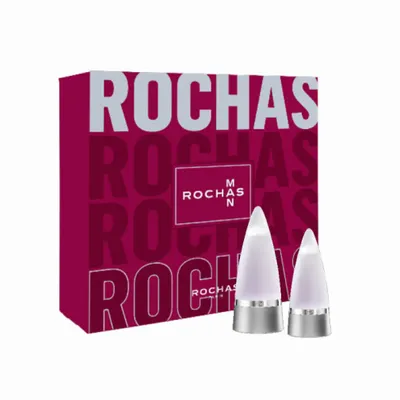 Produktbild von Rochas Man Eau De Toilette Spray 100ml Set 2 Artikel