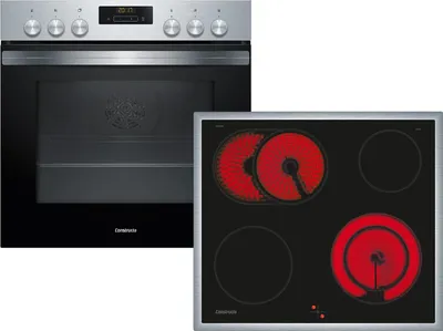 Produktbild von Constructa CX5HS706 Set Einbauherd CH3M50052 + Glaskeramikkochfeld CM323052