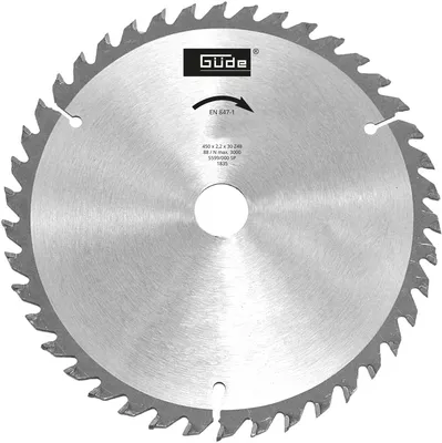 Produktbild von Sägeblatt für Holz HM 450x30x2,2 - 48Z