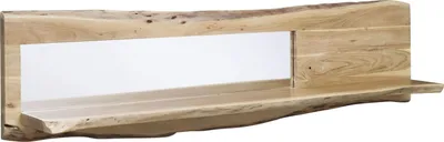 Immagine prodotto di MASSIVMOEBEL24 | mensola in legno di Acacia 165x22x38 Acacia naturale laccato PURE ACACIA #706