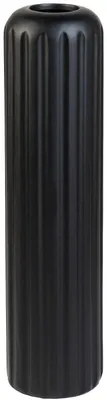 Produktbild von Verta Bodenvase Fiberglas Schwarz Matt 20x80cm
