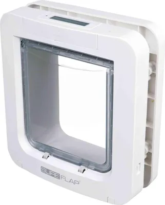 Produktbild von SureFlap 4-Wege Freilauftür - weiß - 26,2 × 28,1 cm