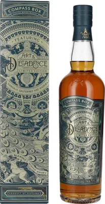 Produktbild von Compass Box ART & DECADENCE Blended Scotch Whisky 49% Vol. 0,7l in Geschenkbox
