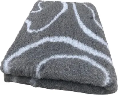 Produktbild von Vet Bed Hundedecke Wellen Antrazit-grau