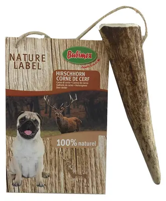 Produktbild von bubimex Hirschgeweih zum Kauen, für Hunde, 30 g