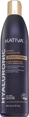 Produktbild von Kativa Hyaluronic Keratin - Coenzyme Q10 Conditioner kräftigender Conditioner mit Hyaluronsäure 355 ml