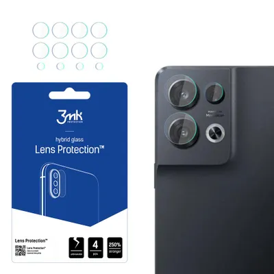 Image de Lot de 4 verres de protection 3mk pour Oppo Reno 8 Pro KP20516