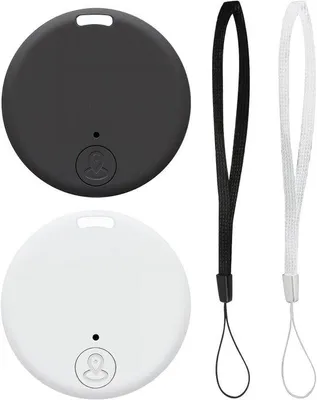 Immagine prodotto di Localizzatore GPS in 2 pezzi - Smart Tag universale per iOS/Android - Portachiavi con allarme - per bagagli, animali domestici, bambini