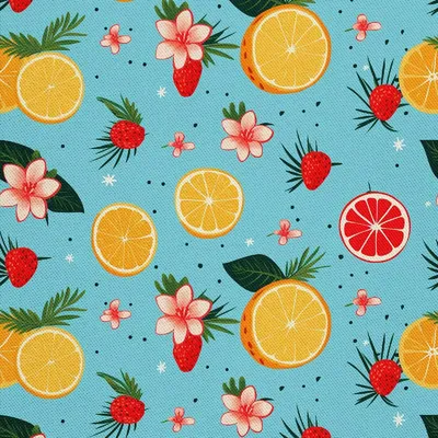 Produktbild von OUTDOOR DEKOSTOFFE OXFORD - Motiv Obst | DX6425