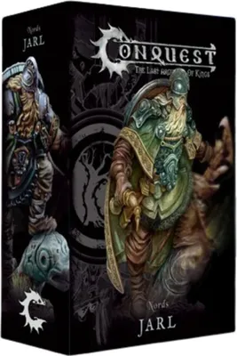 Produktbild von Nords Jarl Infanterie-Charaktermodell 38 mm Maßstab Tabletop-Miniatur unbemalt Bausatz
