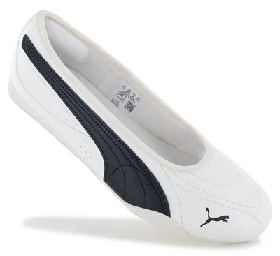 Produktbild von Puma Catch Soleil Ballerina - Damen Slipper Sommer Schuhe Weiß 404642-01 , EU 40.5 UK 7