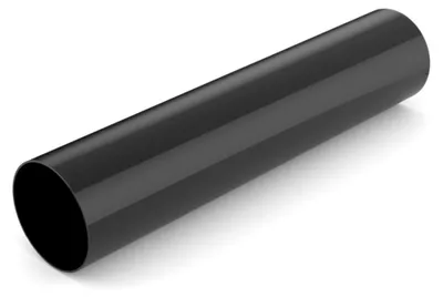 Immagine prodotto di BRYZA, tubo di scarico senza colletto, in plastica, diametro 63 mm, lunghezza 3 metri, colore nero RAL 9005